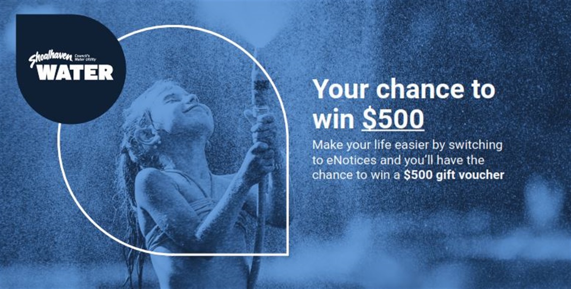 competition invitation to win $500 when you sign up for electronic notices